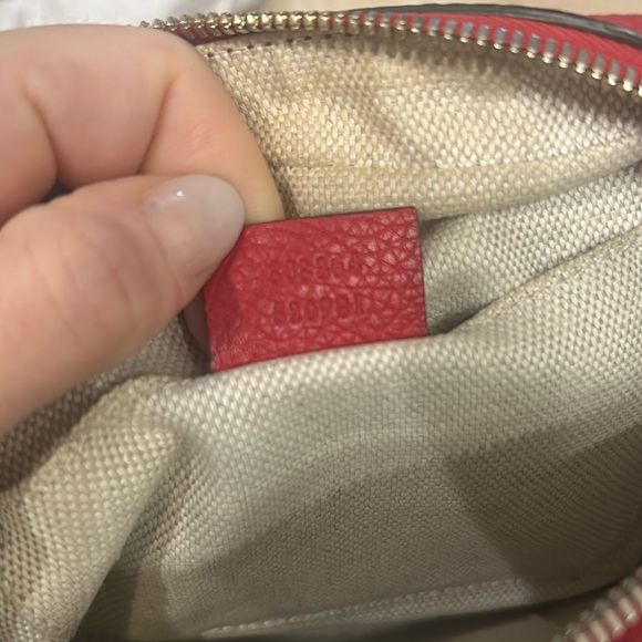 ONE DAY SALE!!!! Gucci authentic soho disco bag red leather - Picture 4 of 16